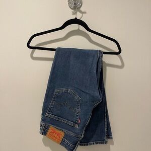 Levi's Blue Straight Style 502 Jeans Classic Denim